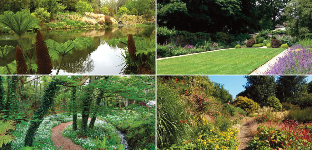 holiday cottages with beautiful gardens: Bonython Estate, Cornwall